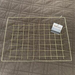 NWT Gold Wire Storage Basket